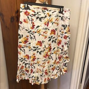 NWT Lucky brand wrap skirt size L.